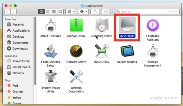 dvd software player for mac