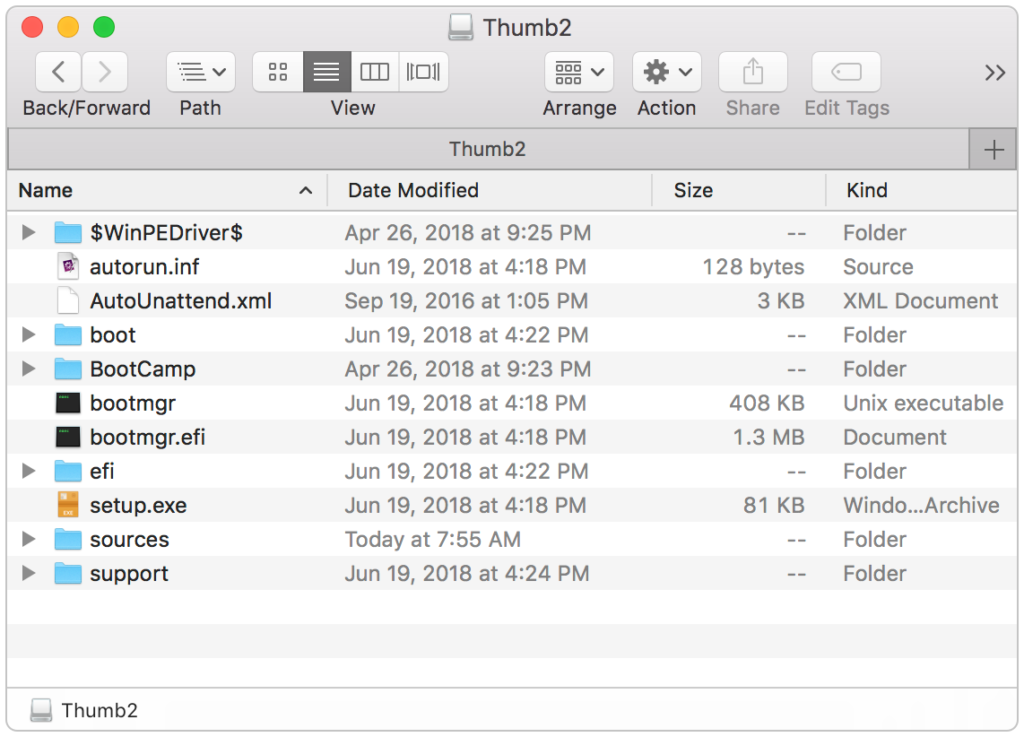 create a bootable flash drive for installing windows on osx
